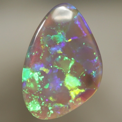SOLID SEMI BLACK OPAL Top qualtiy. Flag Harlequin pattern, very bright. SEE VIDEO  